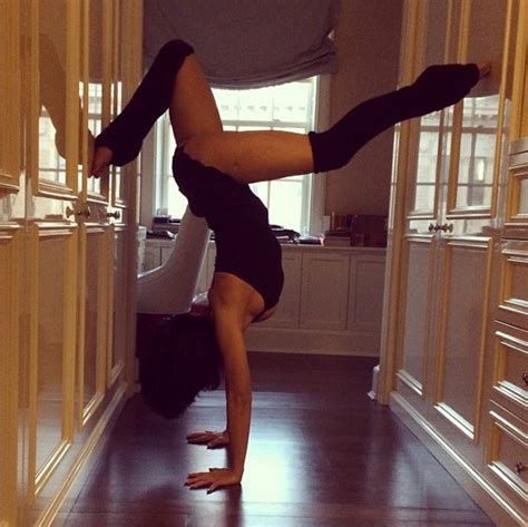 hilaria baldwin does seriously sexy yoga zimbio