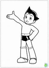 Astro Boy Coloring Pages Dinokids Astroboy Close Popular sketch template
