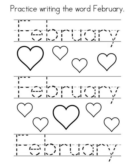printable february coloring pages  coloringfoldercom february