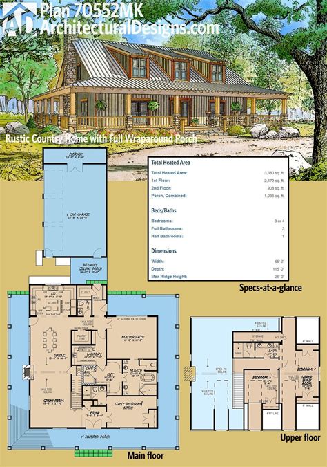 pin  rustic house plans ideas