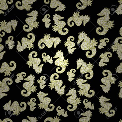 seamless pattern print vector doodles black white and