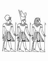 Coloring Pages Clothes Ancient Egyptian Clothing Fall Getcolorings Getdrawings Kids sketch template