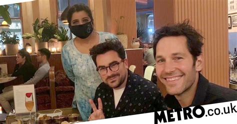 Paul Rudd And Dan Levy Spotted Eating Together At Indian Restaurant