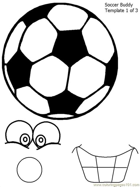 pages bsoccerbuddy sports football printable coloring page coloring home