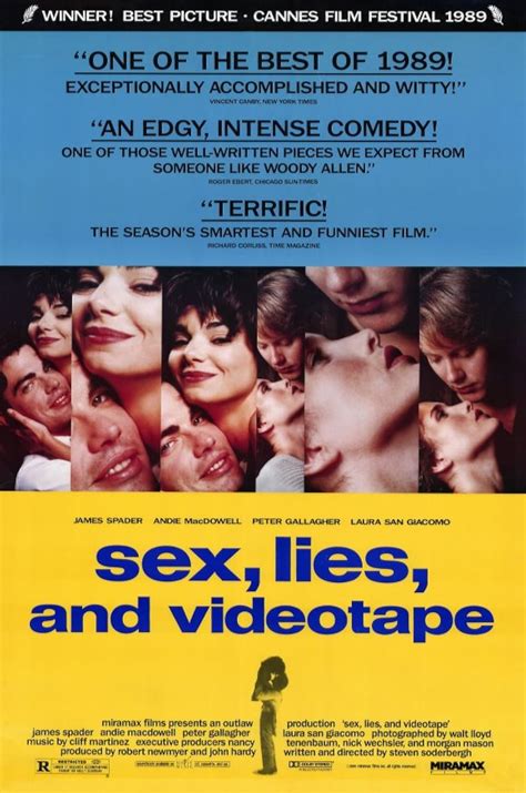 Sex Lies And Videotape 1989 Imdb