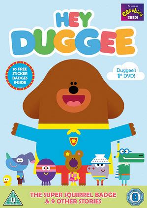 loveable huggable hey duggee arrives  dvd  summer primary times
