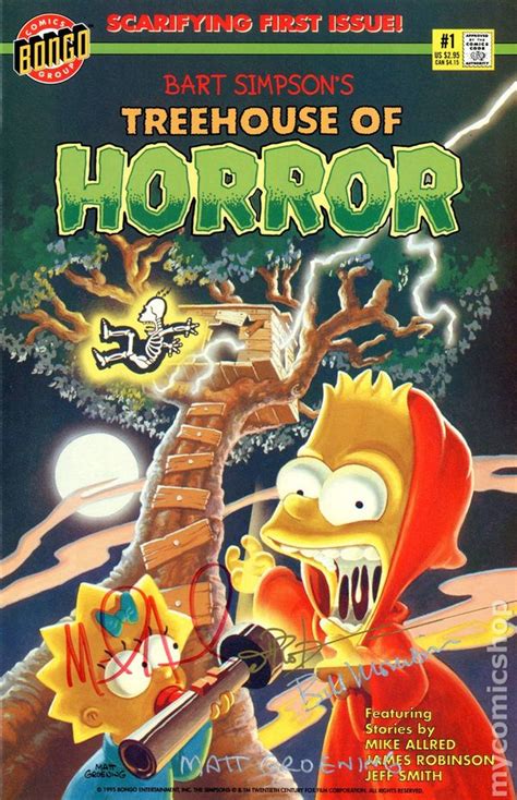 treehouse of horror 1995 comic books