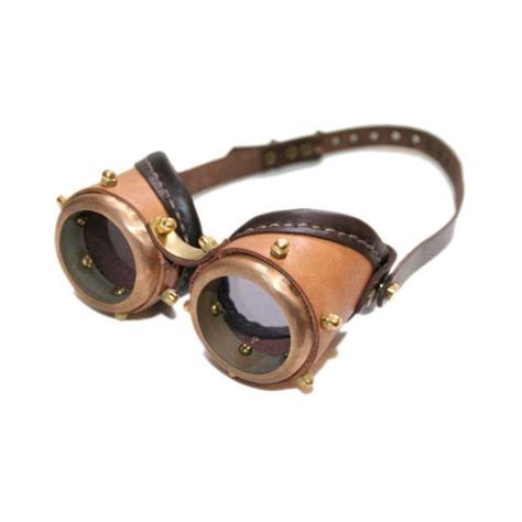 steampunk goggles liked on polyvore featuring accessories glasses