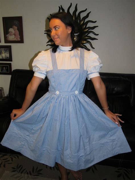 Wizard Of Oz Dorothy Dress Costume Cosplay Once Upon A Time Uk