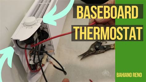 install  heater  built  thermostat youtube