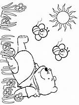 Pooh Winnie Coloring Pages Colouring Printable Friends Classic Garden Clipart Birthday Print Gopher Color Children Template Tiger Popular Baby Filminspector sketch template