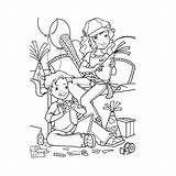 Holly Hobbie Coloring Pages sketch template