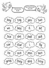 Pronouns Worksheets Grammar Activity Colouring Kids English sketch template