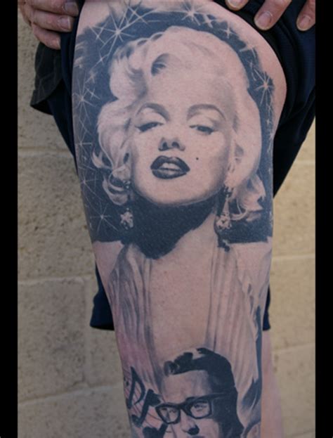 Gangster Marilyn Monroe Tattoo Design Tattoo Ideas