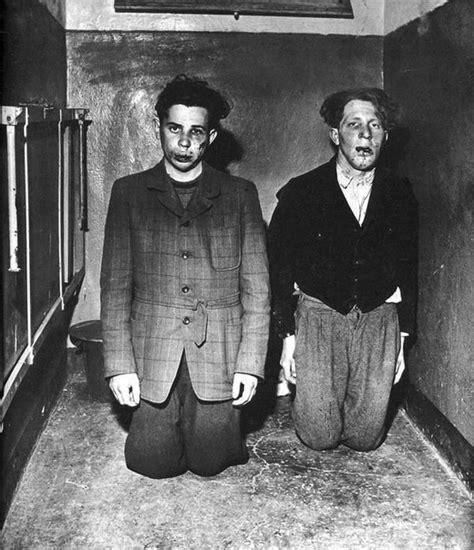 Wardens Of Buchenwald Concentration Camp Captured By Prisoners On