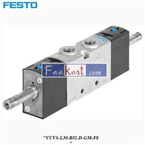 Vuvs L30 B52 D G38 F8 Festo Pneumatic Solenoid Valve Faakart Online