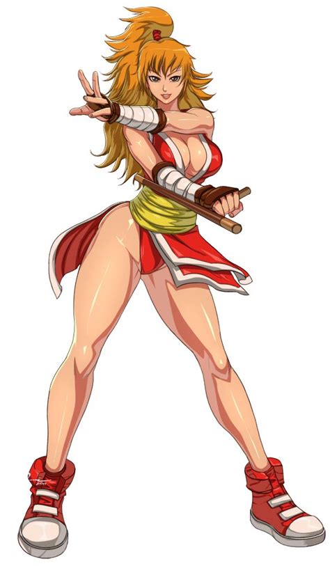 Maki Final Fight 2 Fighter Girl Capcom Vs Snk Street Fighter Art