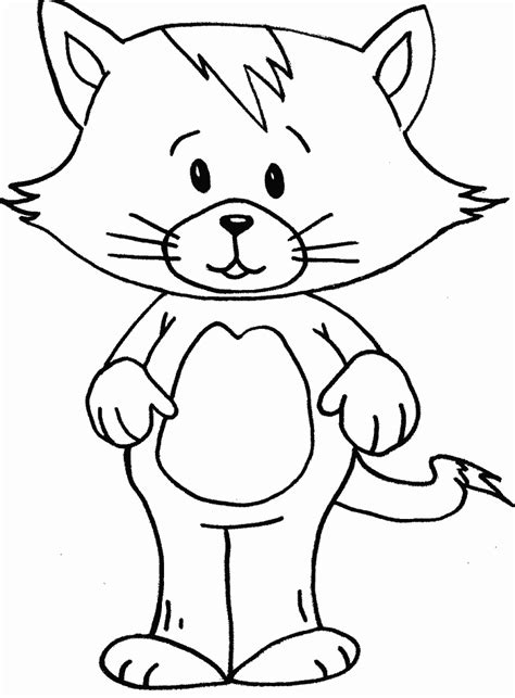 cats kitten animals coloring pages coloring book