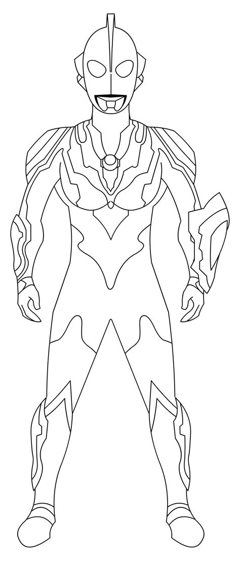 ultraman rb coloring pages