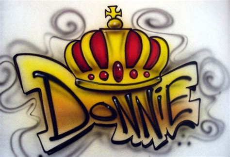 airbrush king crown custom graffiti  shirt baby  piece etsy