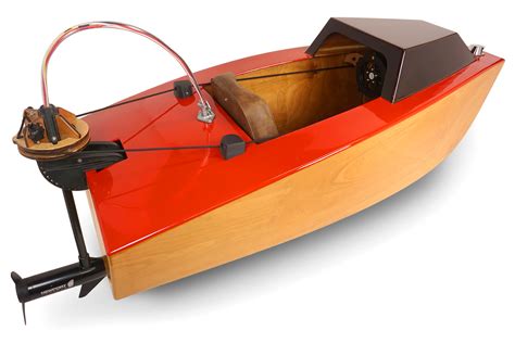 rapid whale mini boat  electrically powered kit built mini boat