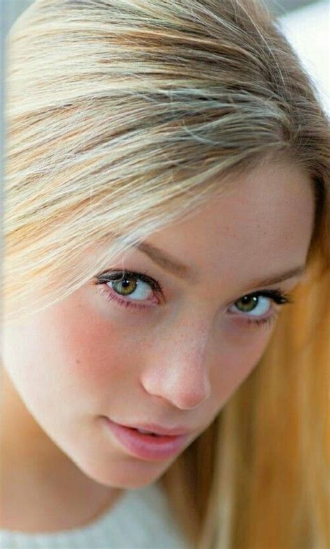 beautiful girl having great skin beautiful eyes beautiful blonde