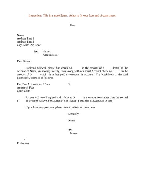 letter reinstate  template pdffiller
