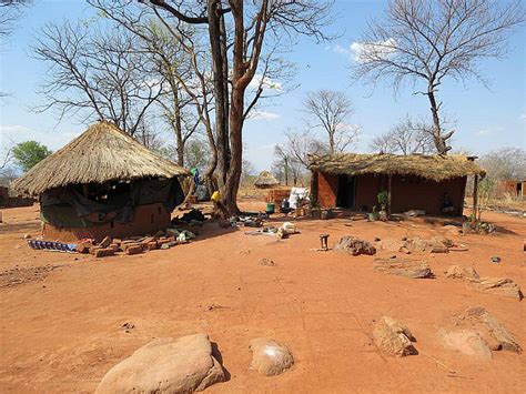 traditional homes  zambia photo