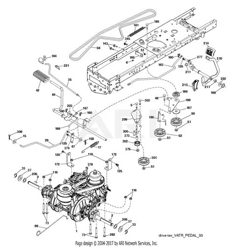 poulan pro lawn mower parts diagram