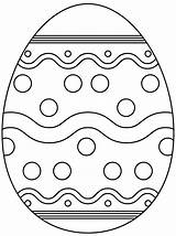 Easter Egg Coloring Kids Pages Lesson Printables sketch template
