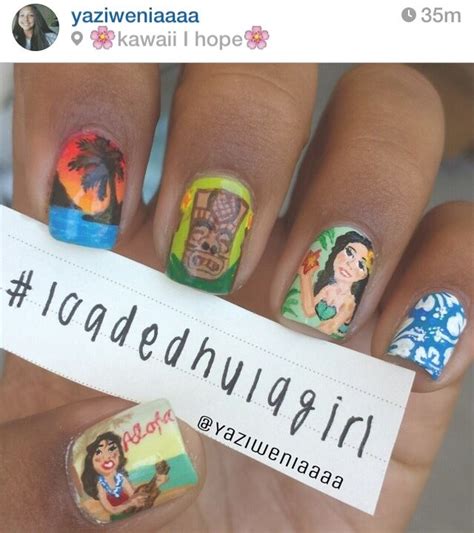 hawaii nails hawaii nails nails kawaii