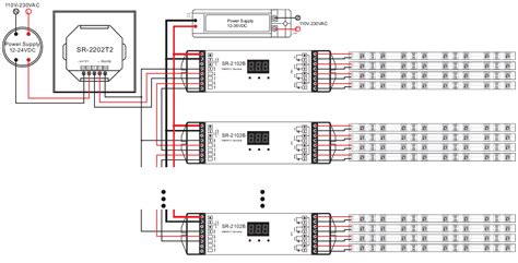 touch panel dmx dimmer master sr