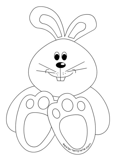 easter bunny template bunny templates easter bunny template easter