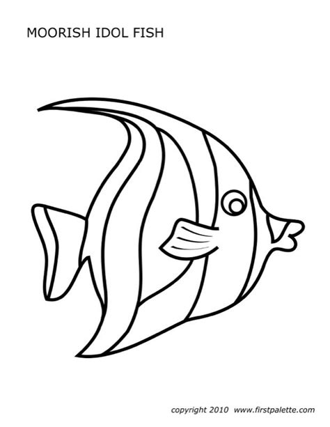 fish template     document professional