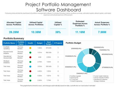 project portfolio management dashboard examples templ vrogueco