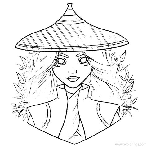 raya coloring pages printable coloring pages