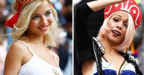 russian beauties fill stands in world cup opening ceremony daily star