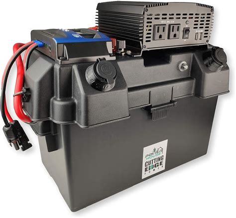 cutting edge power  mppt premium solar generator portable battery box  inverter usb