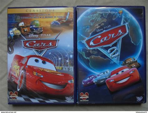 enfants famille vintage lot  dvd cars cars  disney pixar