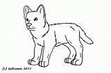 Wolf Coloring Pages Pup Baby Puppy Pups Color Printable Print Popular Getcolorings Template Coloringhome Realistic sketch template