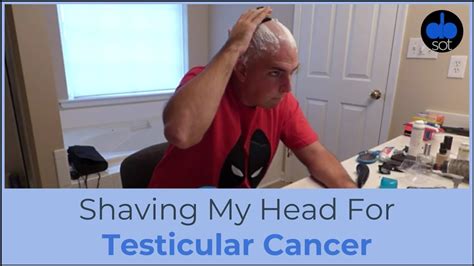 Shaving My Head For Testicular Cancer Youtube