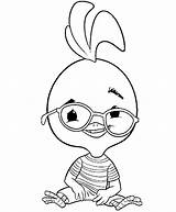 Coloring Pages Chicken Little sketch template