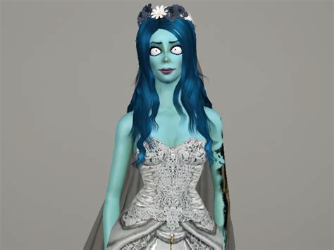 Deathy Sims 3 Emily The Corpse Bride