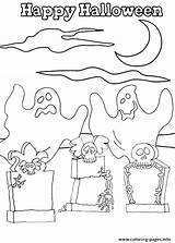 Coloring Pages Duty Call Halloween Ghosts Getcolorings sketch template