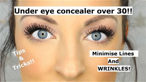 how to apply concealer under eyes with wrinkles how to