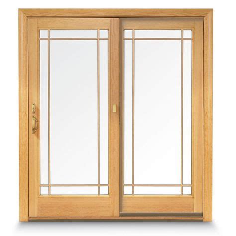 andersen       series frenchwood white sliding patio door fixed panel universal
