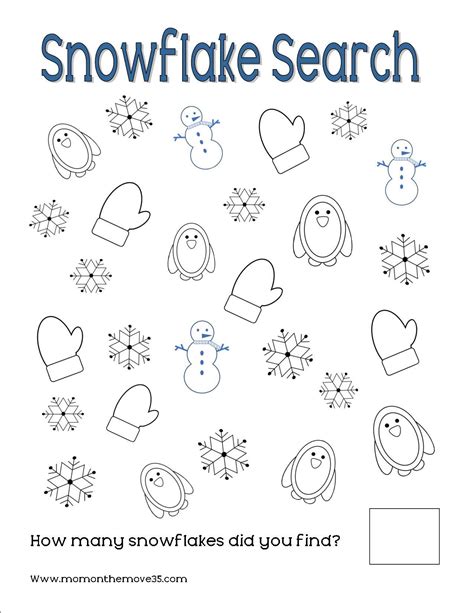 winter worksheets  preschoolers workssheet list