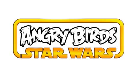 angry birds star wars logo wallpaper