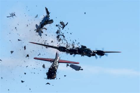 dallas air show crash  pictures emerge  collision  investigators probe tragedy