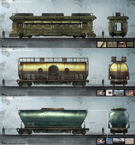 train concept art uncharted   thieves art gallery